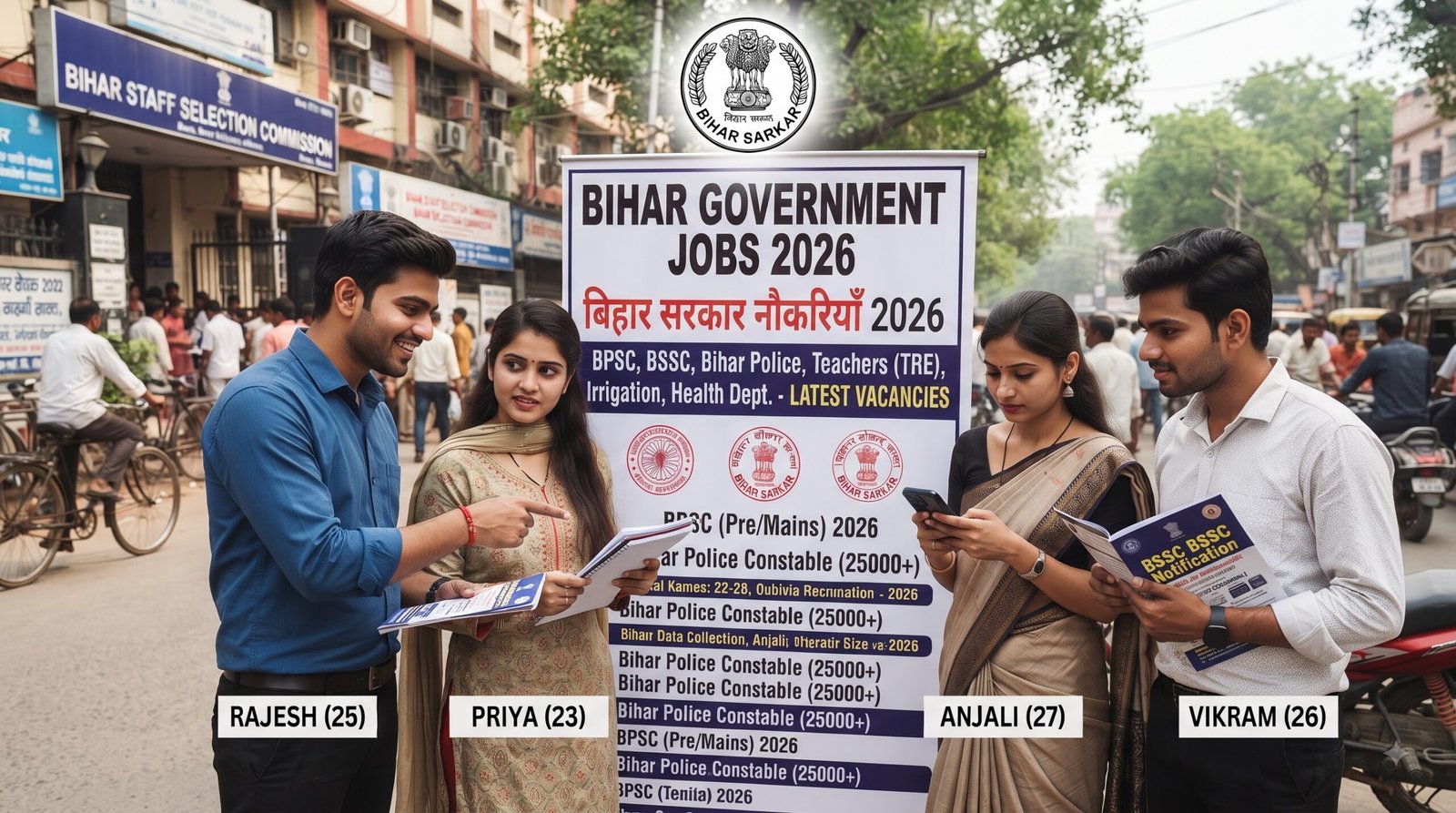 Bihar Government Jobs 2026: Latest Vacancy, Upcoming Recruitment, Eligibility & Apply Online