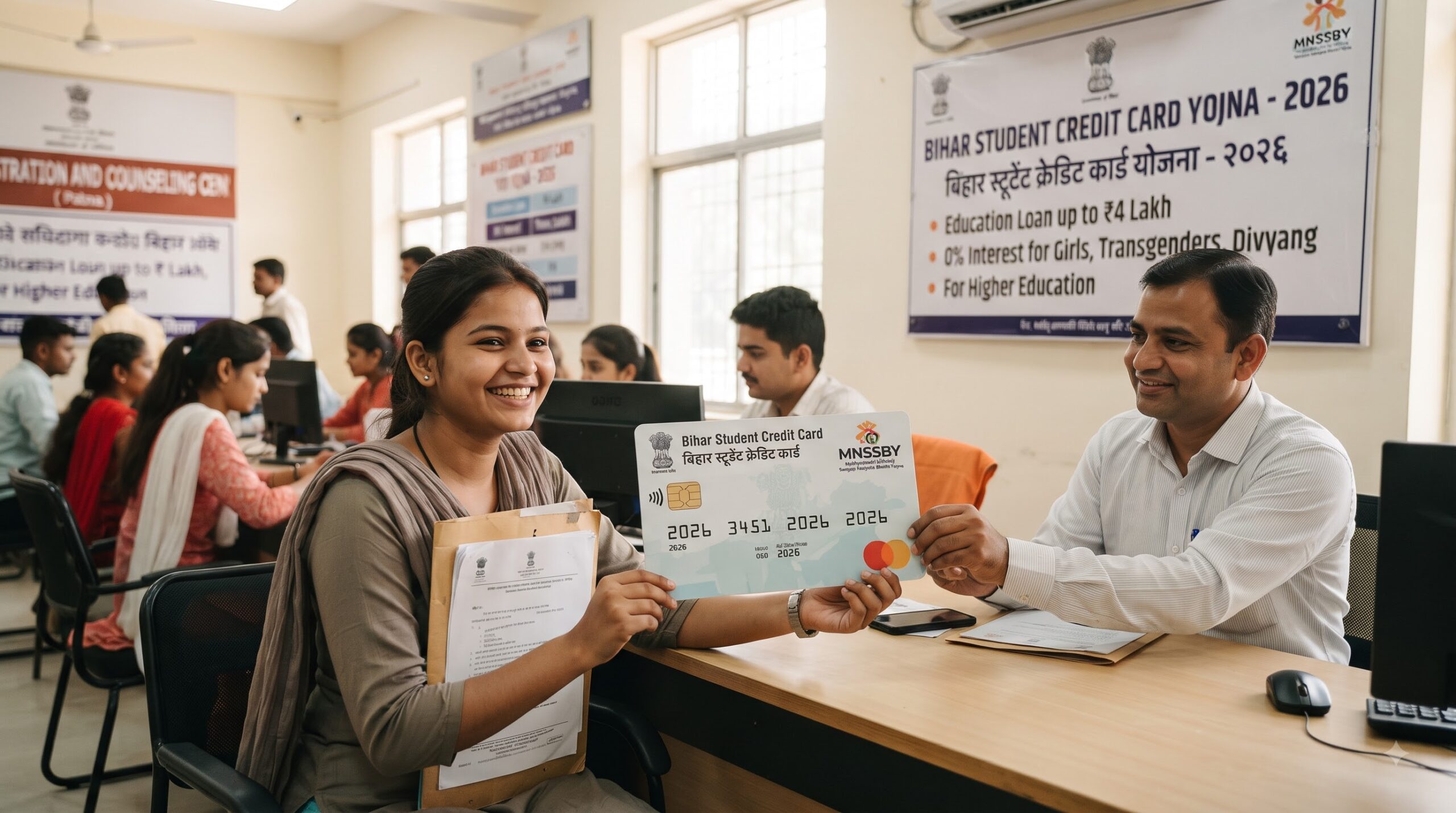 Bihar Student Credit Card 2026: ₹4 Lakh Loan, Eligibility & Apply Online