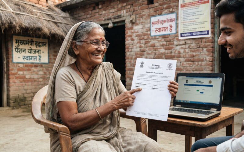 Mukhyamantri Vridhajan Pension 2026: SSPMIS Apply, Status और ₹1100 Pension Update