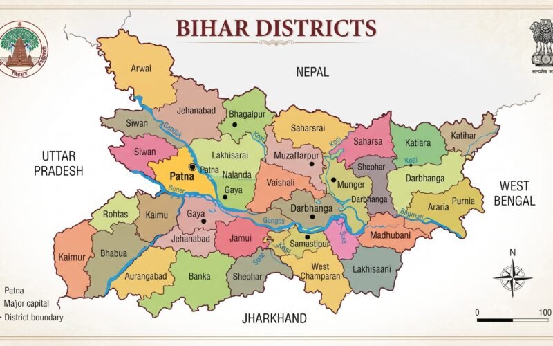 Bihar Districts: Complete List of 38 Districts, Headquarters, Divisions & Complete Guide