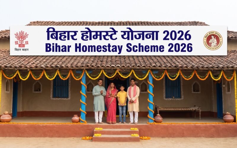 Bihar Homestay Scheme 2026: ₹10 Lakh तक Subsidy, Eligibility, Apply Online, Documents & Complete Guide