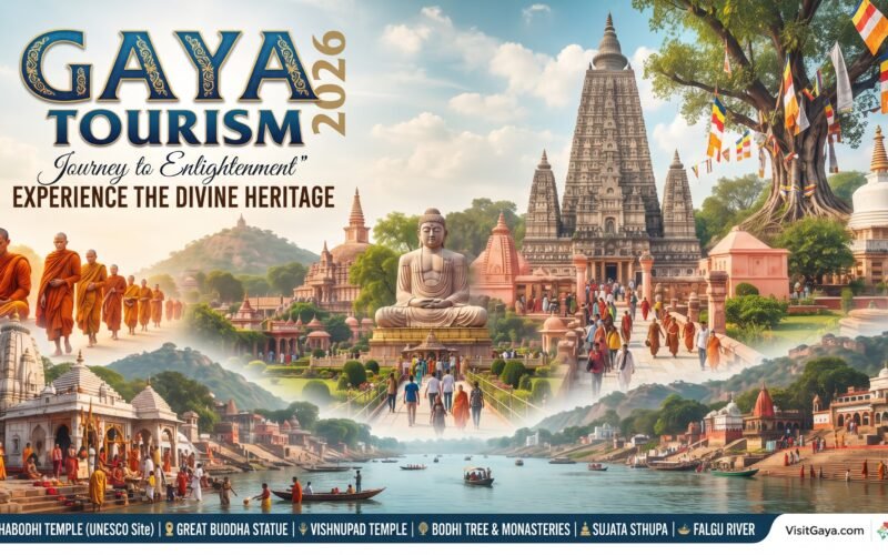 Gaya Tourism 2026: Best Places to Visit, Pitripaksha Mela, Vishnupad Temple, Mahabodhi Temple & Complete Travel Guide